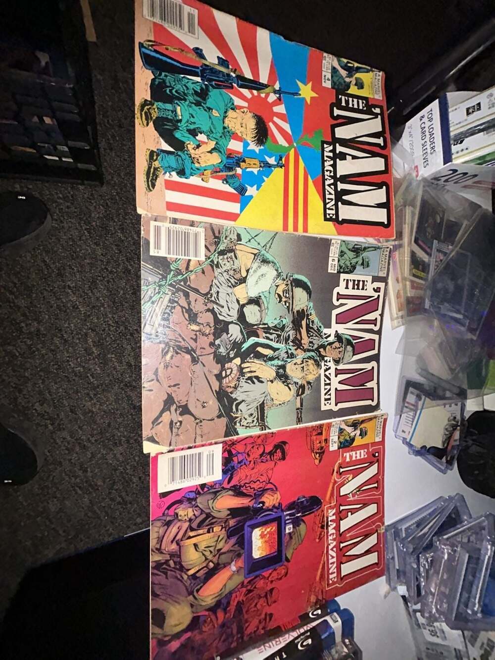 The 'Nam Magazine Lot of 3 Marvel Comics Issues #2, #4, and #6